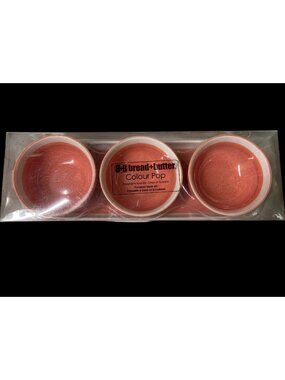 Bread + Butter “Colour Pop” Orange Porcelain Tapas Bowl Set New in Box